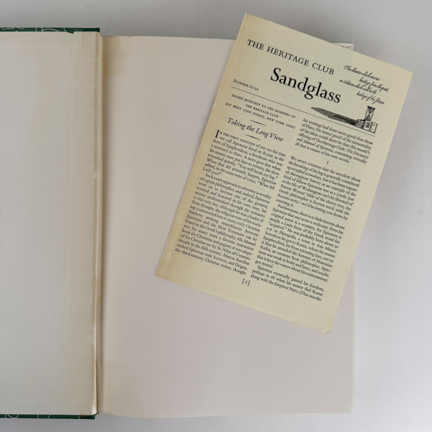 The Discourses of Epictetus, Heritage Press, 1968 - Pretty Old Books