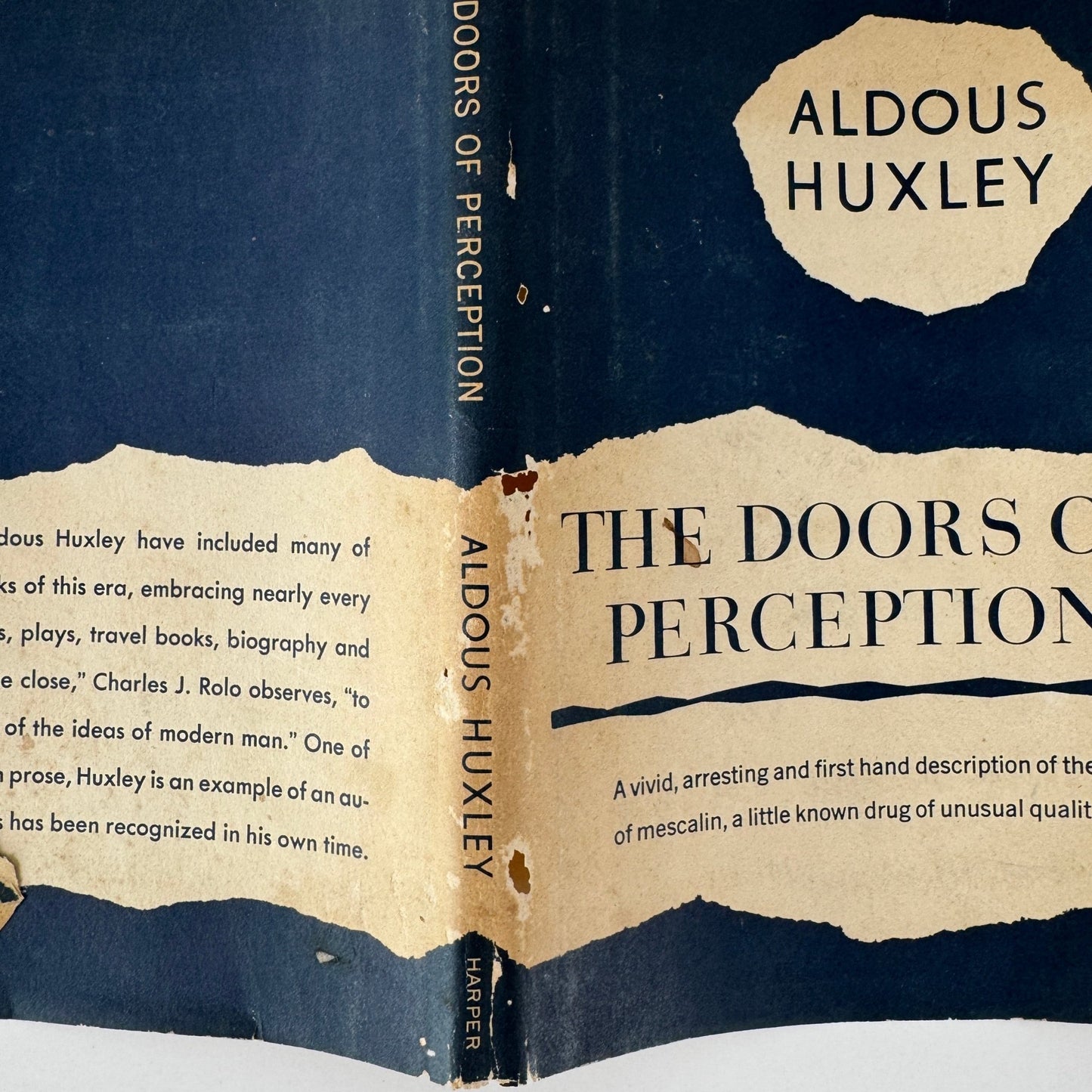 The Doors of Perception, Aldous Huxley, 1st US Edition, 1954 Hardcover - Pretty Old Books