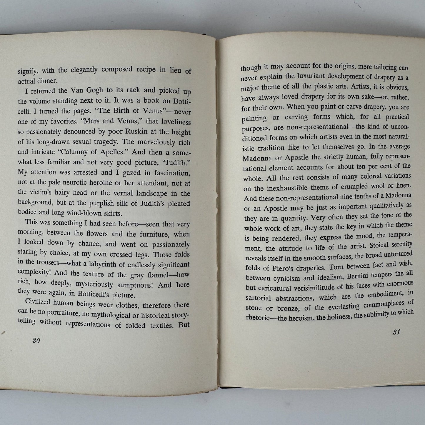 The Doors of Perception, Aldous Huxley, 1st US Edition, 1954 Hardcover - Pretty Old Books