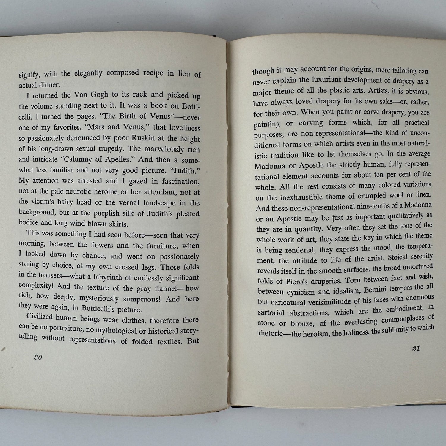 The Doors of Perception, Aldous Huxley, 1st US Edition, 1954 Hardcover - Pretty Old Books