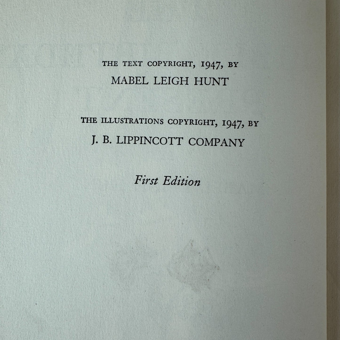 The Double Birthday Present, Mabel Leigh Hunt, 1947, First Edition - Pretty Old Books