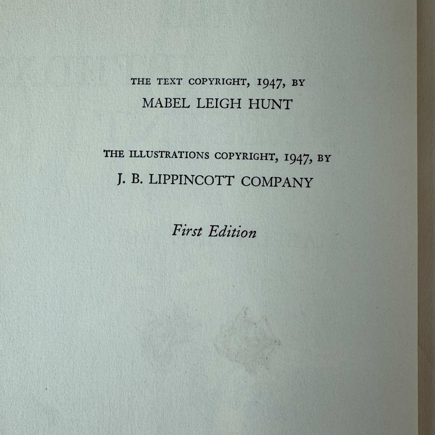 The Double Birthday Present, Mabel Leigh Hunt, 1947, First Edition - Pretty Old Books