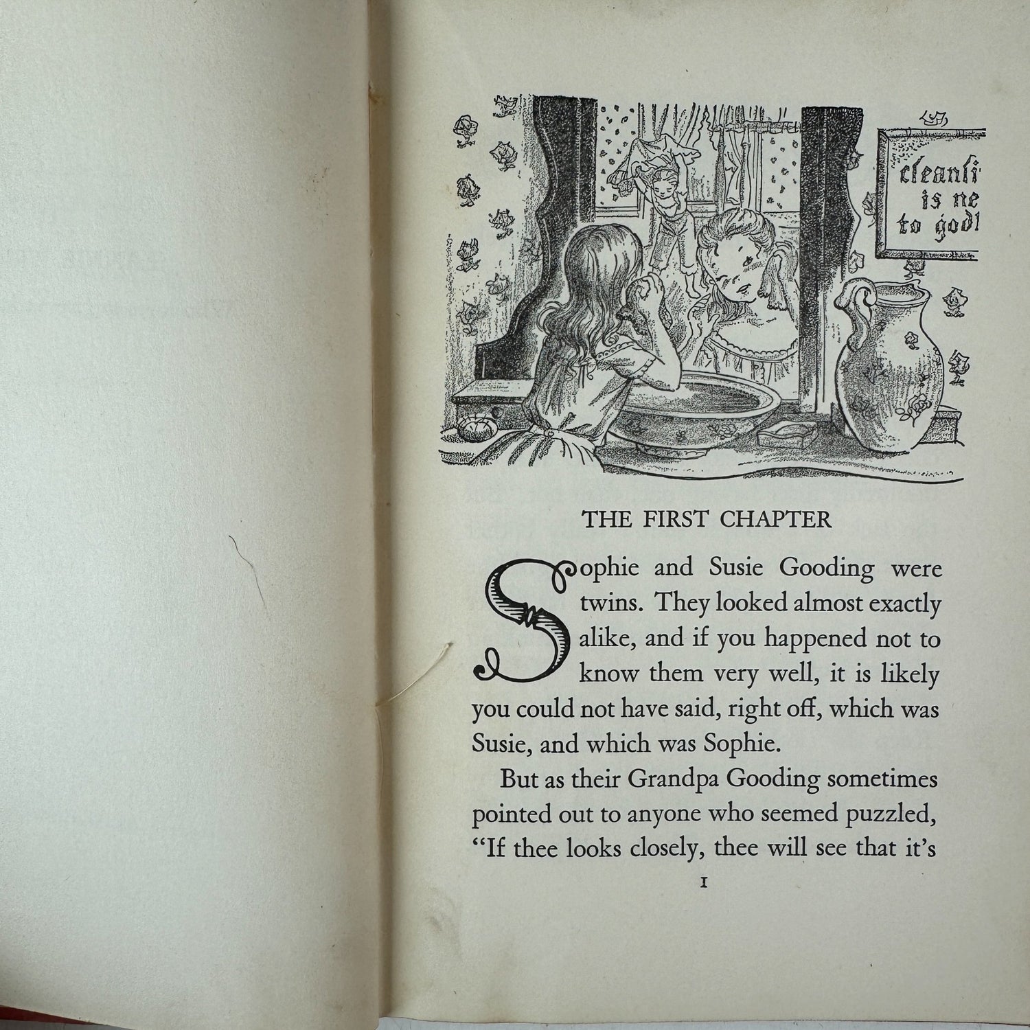 The Double Birthday Present, Mabel Leigh Hunt, 1947, First Edition - Pretty Old Books
