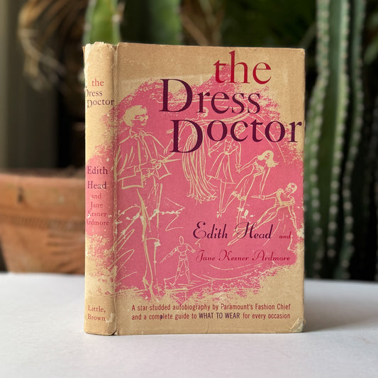 The Dress Doctor, Edith Head, 1959 First Edition - Pretty Old Books