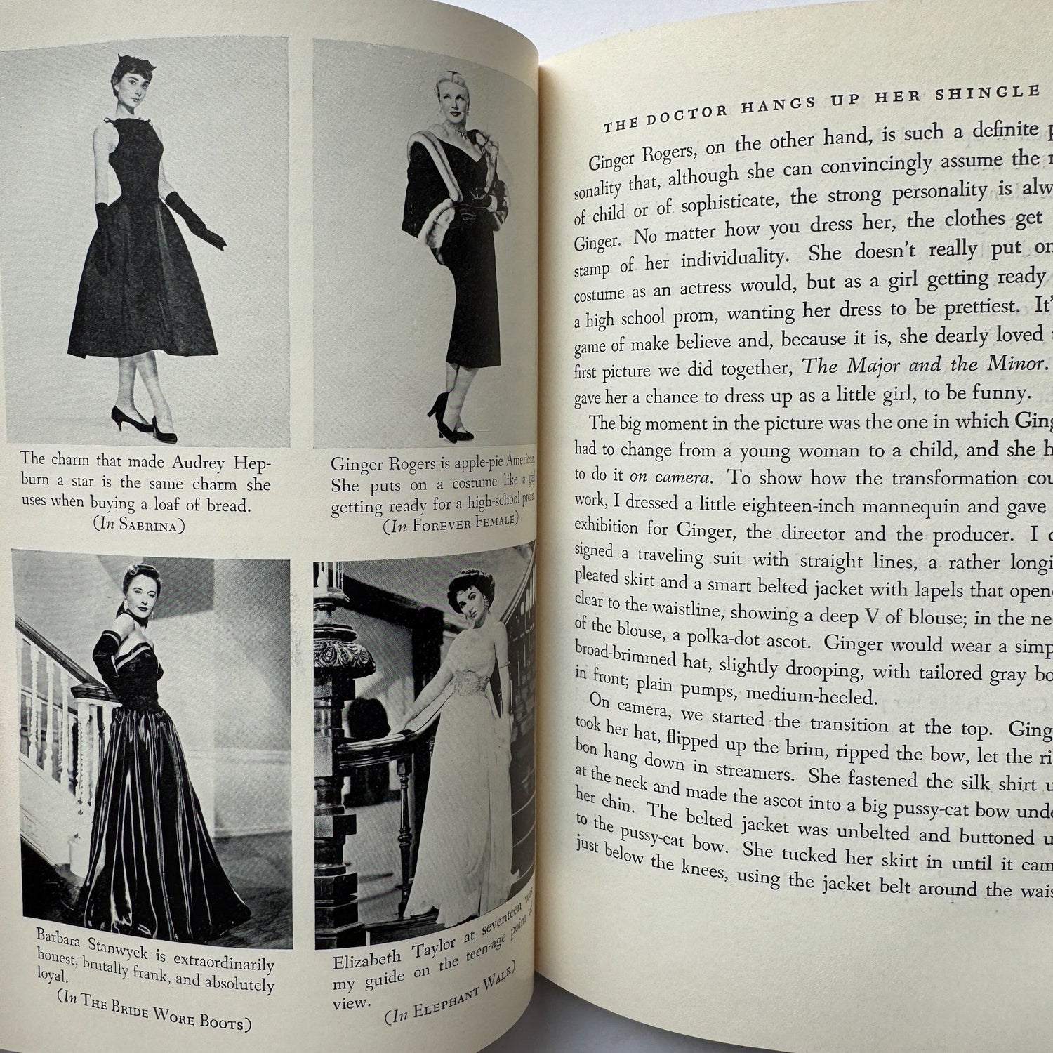 The Dress Doctor, Edith Head, 1959 First Edition - Pretty Old Books