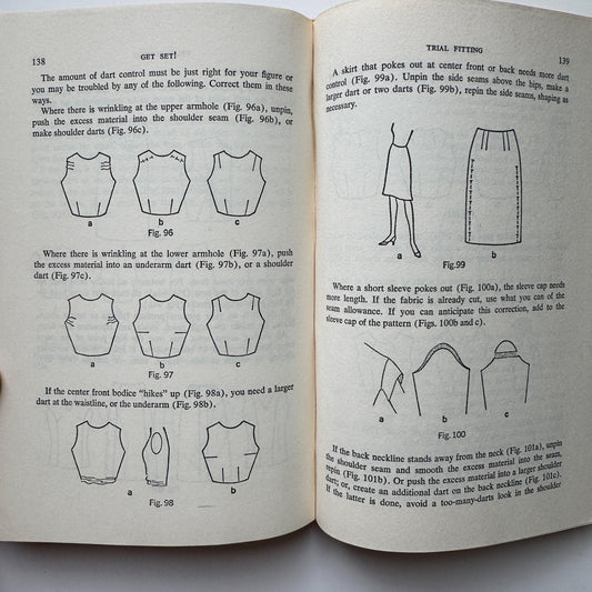 The Dressmaking Book, Adele P Margolis, 1967 Hardcover - Pretty Old Books
