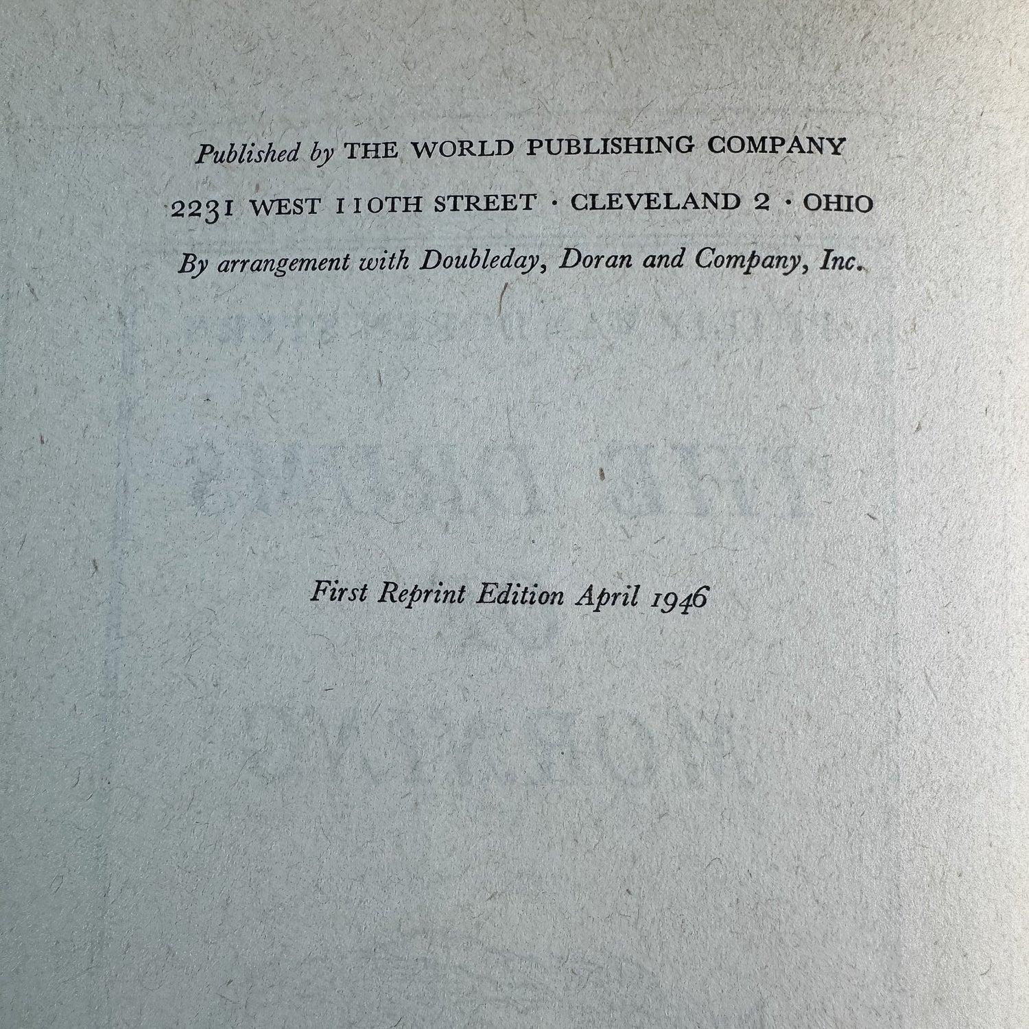 The Drums of Morning, Philip Van Doren Stern, 1946, First Reprint Edition - Pretty Old Books