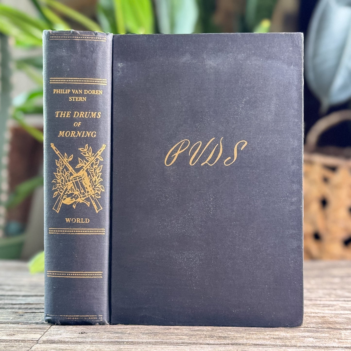 The Drums of Morning, Philip Van Doren Stern, 1946, First Reprint Edition - Pretty Old Books