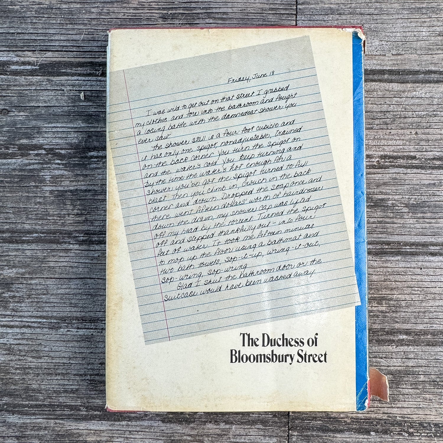The Duchess of Bloomsbury Street, Helene Hanff, 1973, Second Printing - Pretty Old Books