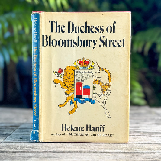 The Duchess of Bloomsbury Street, Helene Hanff, 1973, Second Printing - Pretty Old Books