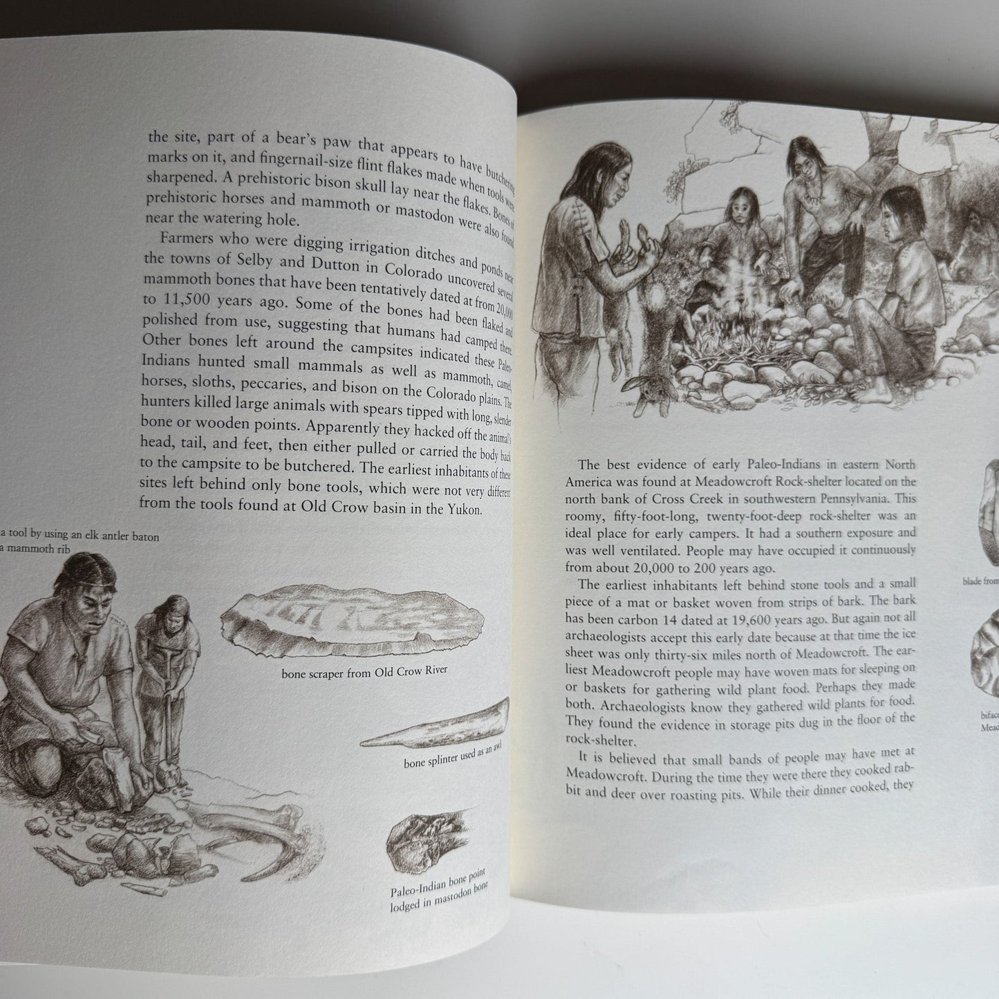 The Earliest Americans, Helen Roney Sattler, Illustrated History, 1993 Hardcover - Pretty Old Books