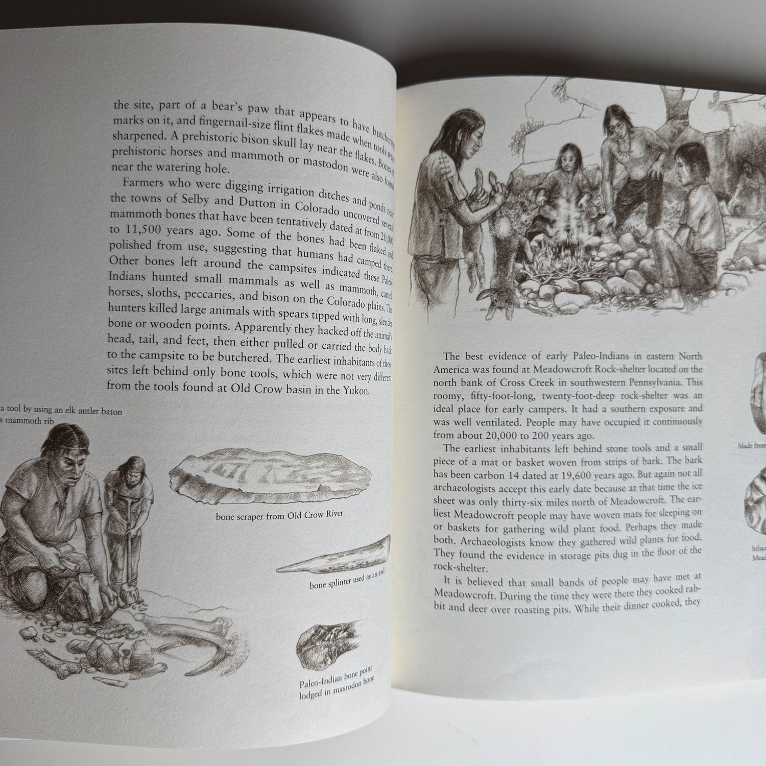 The Earliest Americans, Helen Roney Sattler, Illustrated History, 1993 Hardcover - Pretty Old Books