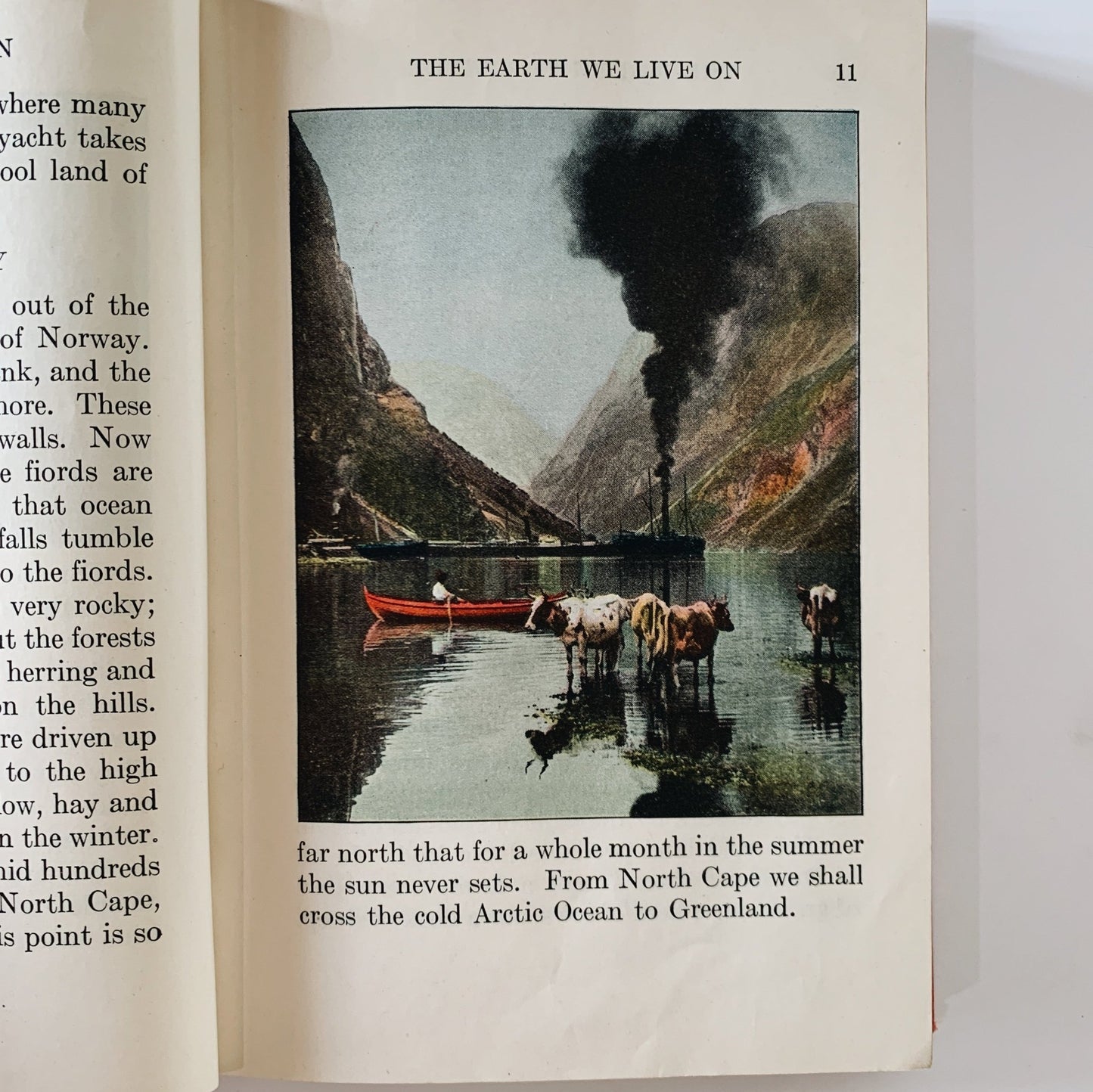 The Earth We Live On, The Curriculum Readers 4, Baker & Baker, 1937 School Book - Pretty Old Books