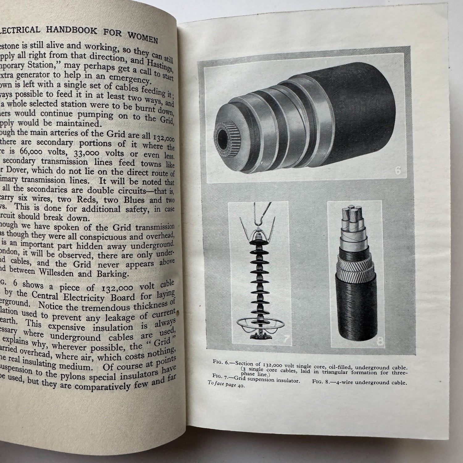 The Electrical Handbook for Women, 1934, Illustrated Hardcover - Pretty Old Books