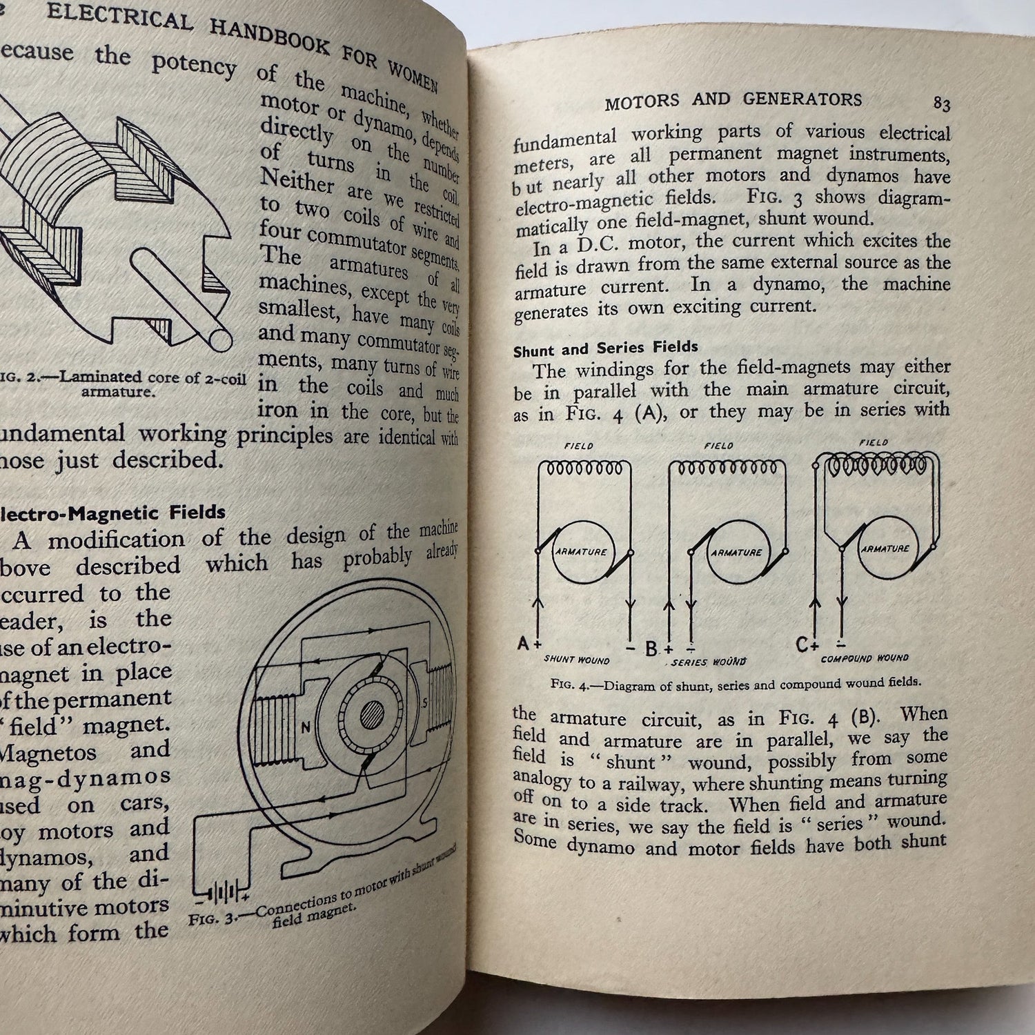 The Electrical Handbook for Women, 1934, Illustrated Hardcover - Pretty Old Books