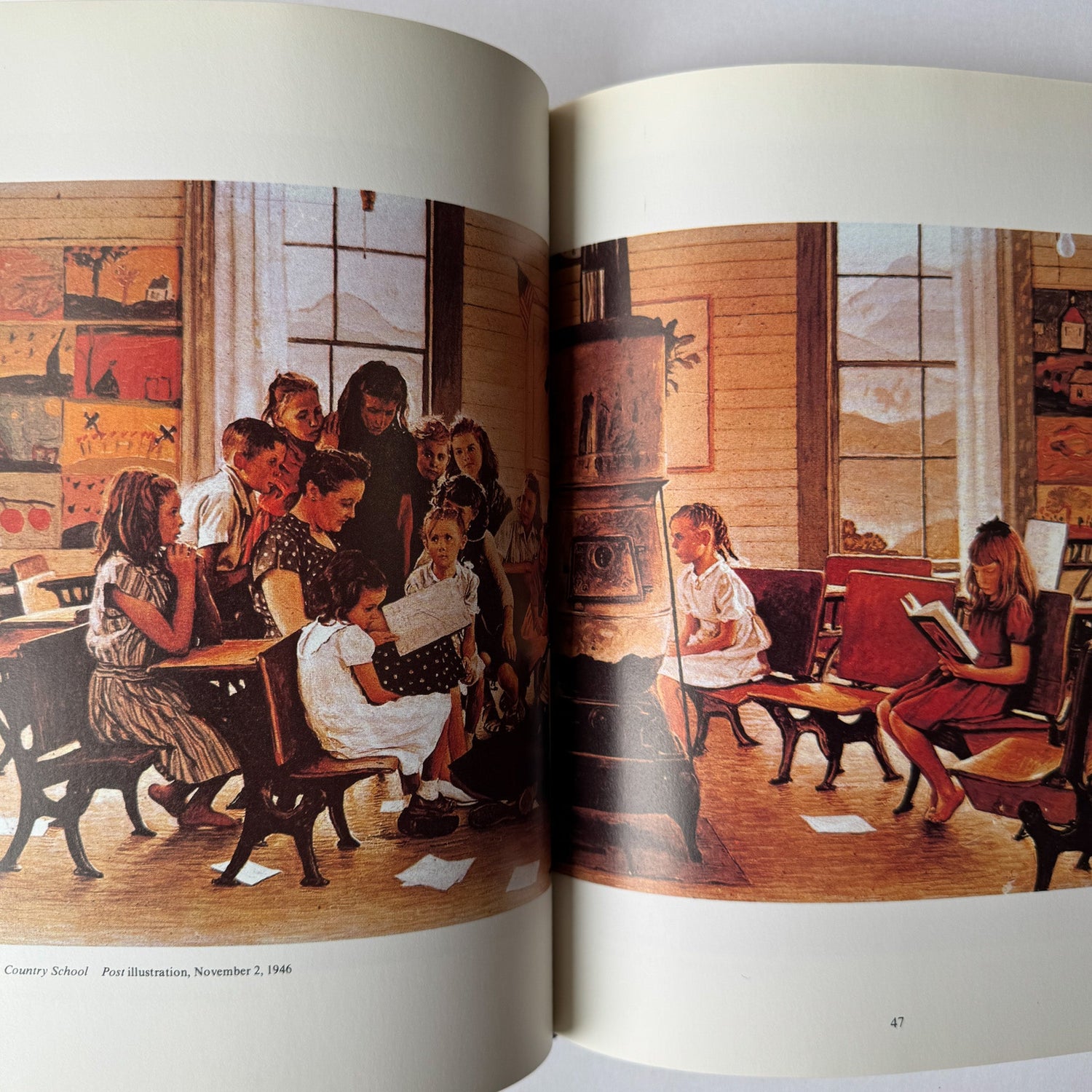 The Faith of America, Norman Rockwell, 1989 Oversized Hardcover - Pretty Old Books