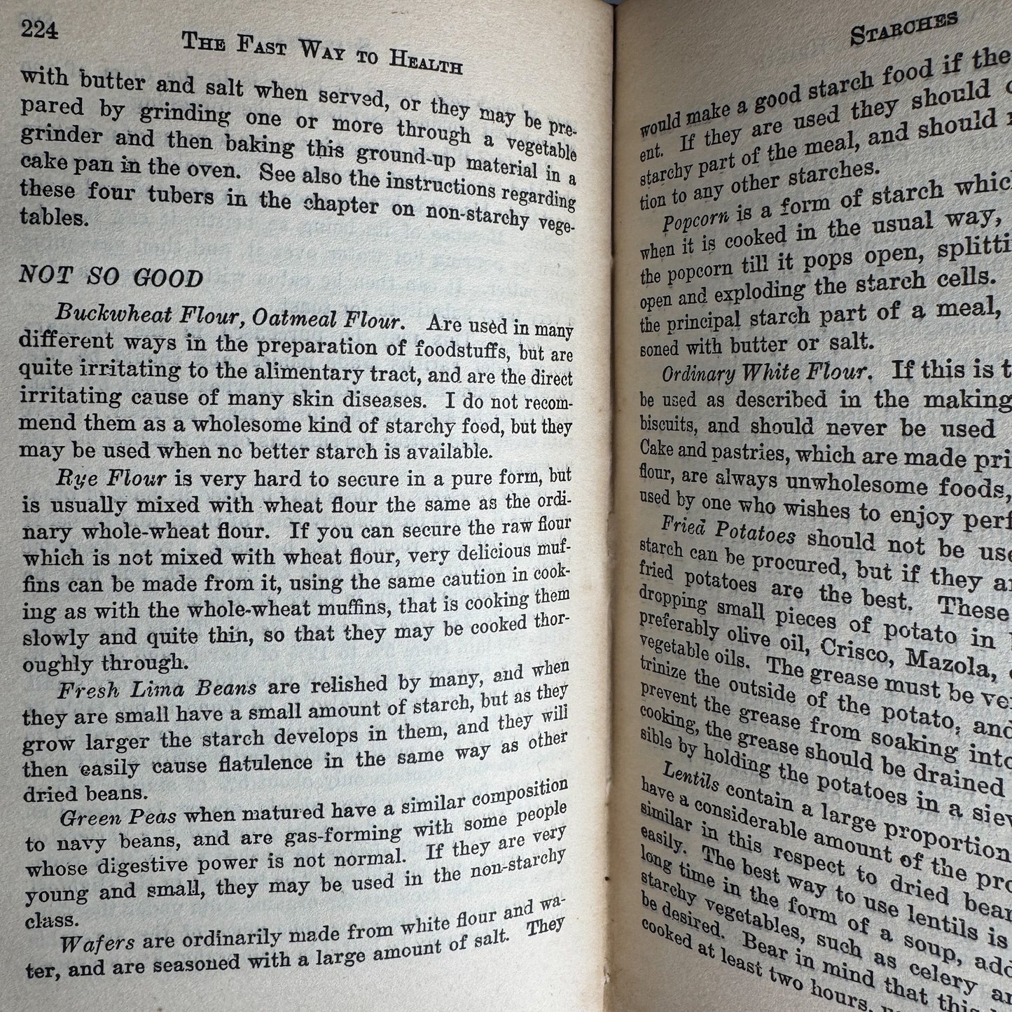 The Fast Way To Health, Dr. Frank McCoy, 1927 Healthy Living Self Help Hardcover - Pretty Old Books