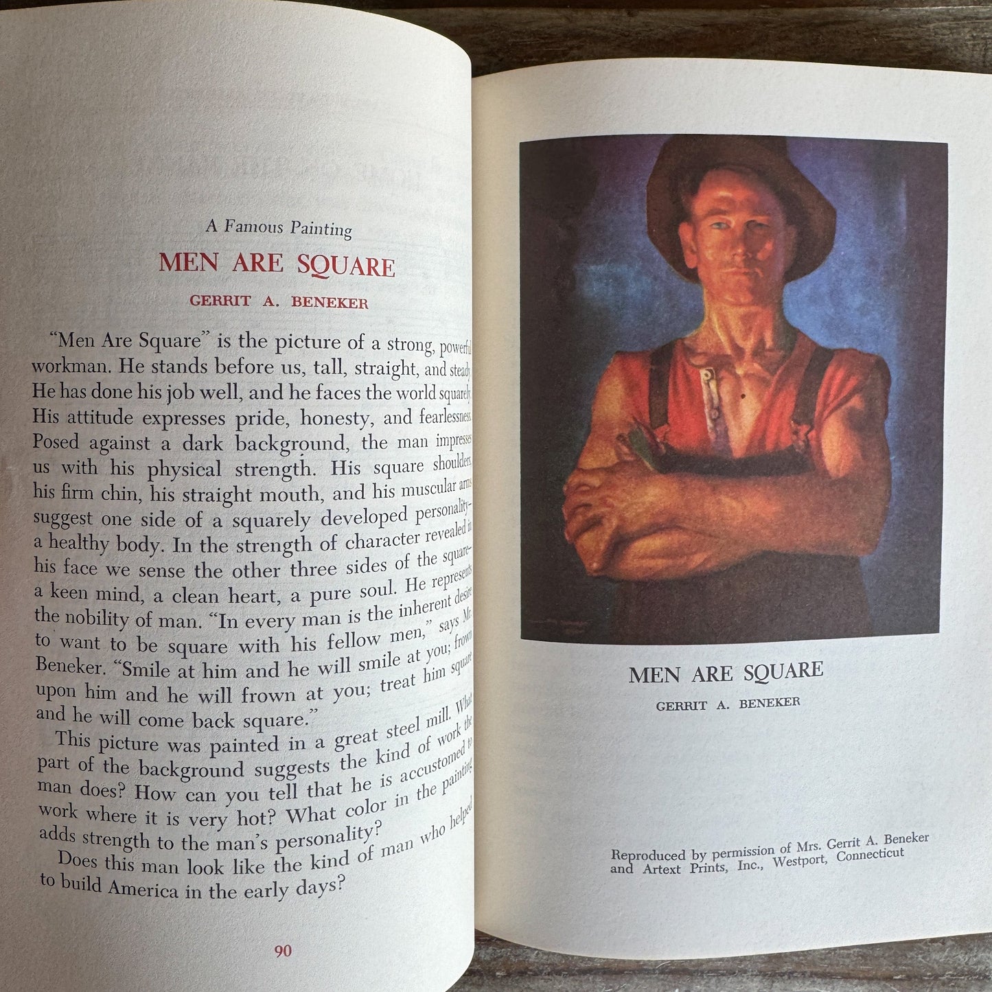 The Firelight Book: Prose and Poetry, Medallion Edition, 1953, Vintage School Book - Pretty Old Books