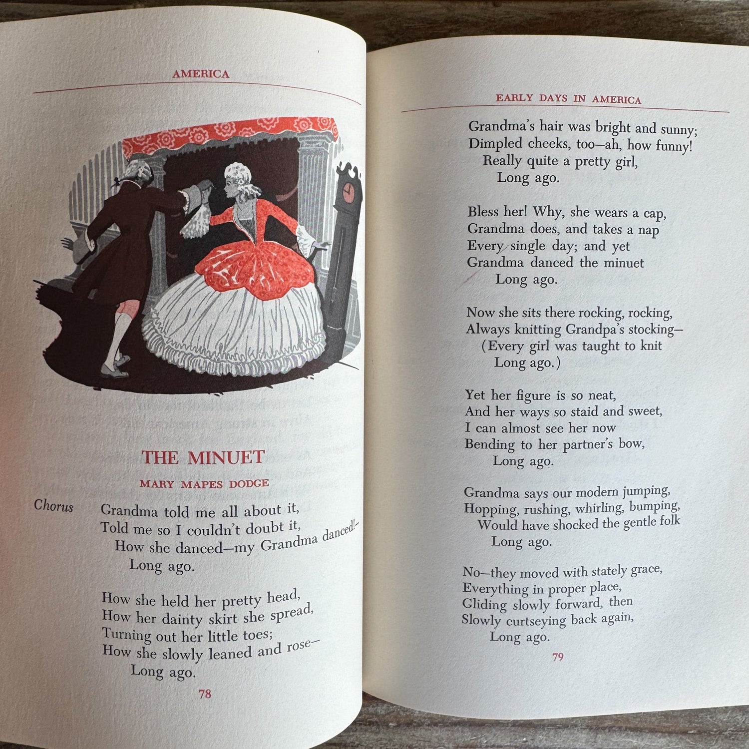 The Firelight Book: Prose and Poetry, Medallion Edition, 1953, Vintage School Book - Pretty Old Books