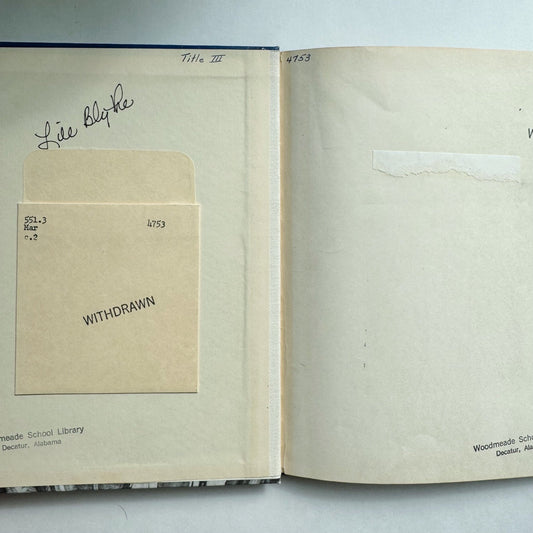 The First Book of Glaciers, Rebecca B. Marcus, 1962 Hardcover - Pretty Old Books