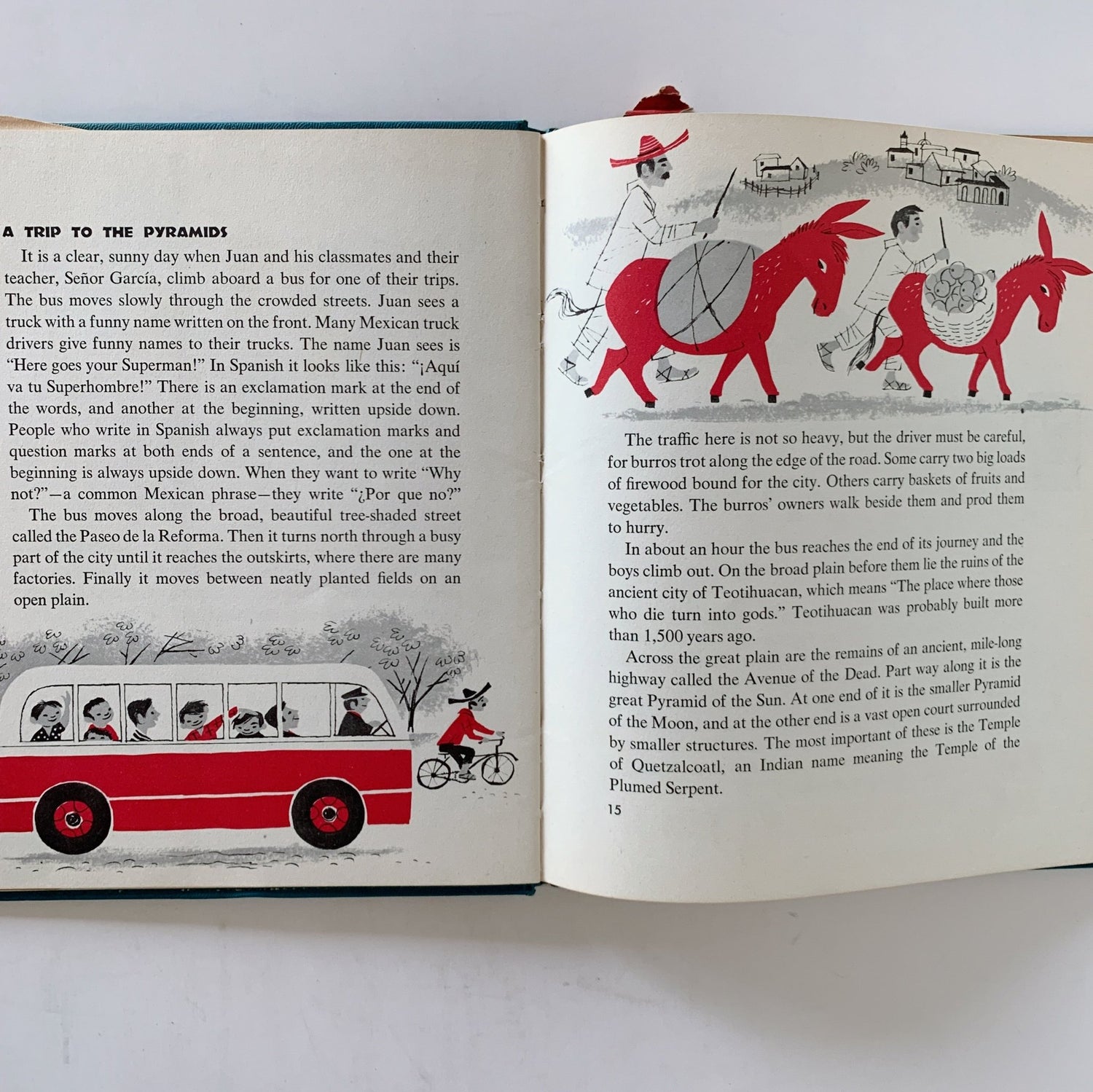 The First Book of Mexico, Sam and Beryl Epstein, 1955 Hardcover with DJ - Pretty Old Books