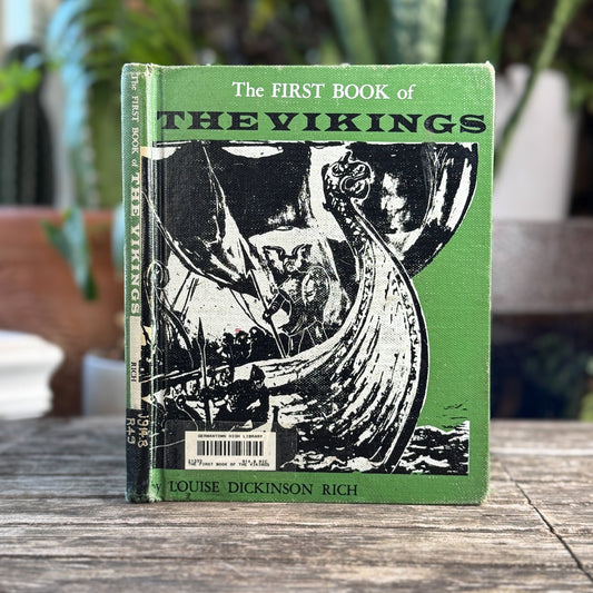 The First Book of Vikings, 1962 - Pretty Old Books