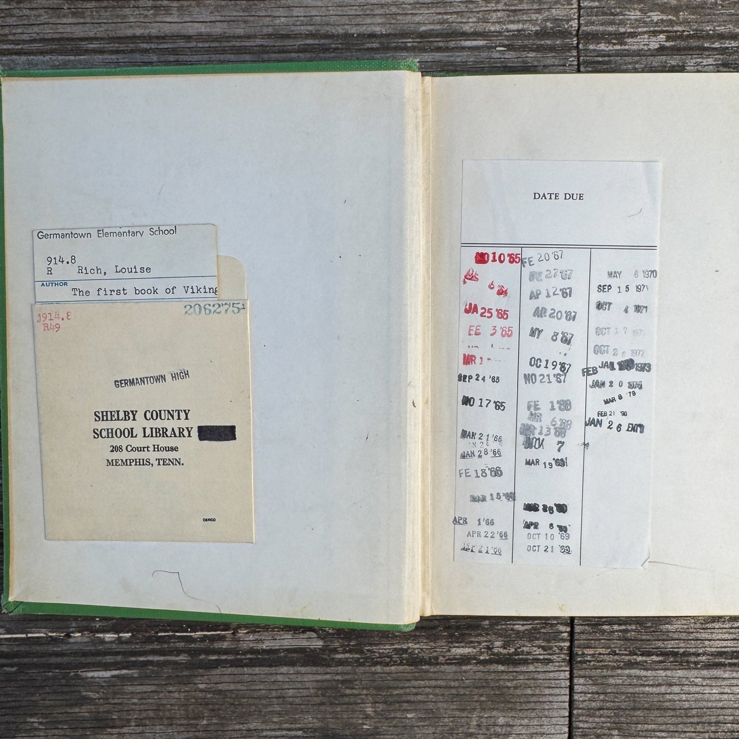 The First Book of Vikings, 1962 - Pretty Old Books