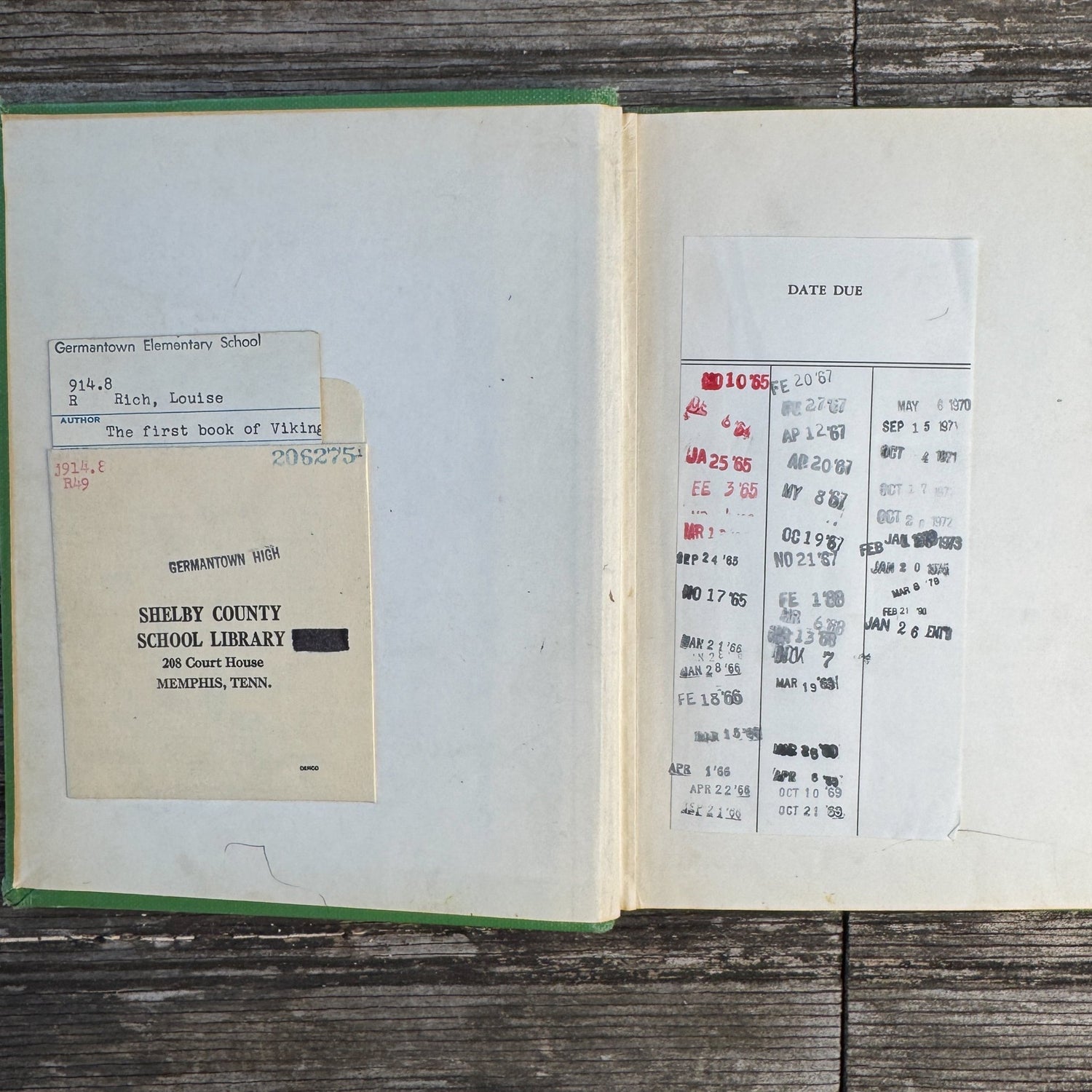 The First Book of Vikings, 1962 - Pretty Old Books