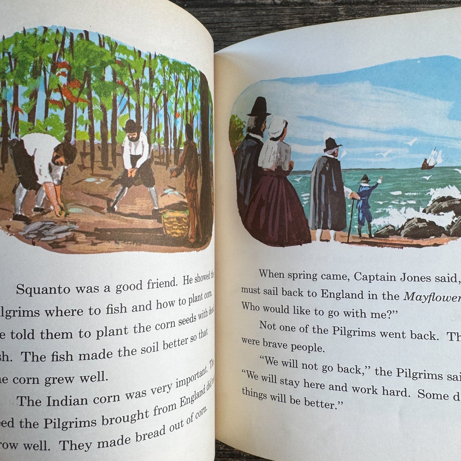 The First Thanksgiving, Lou Rogers, 1962 - Pretty Old Books
