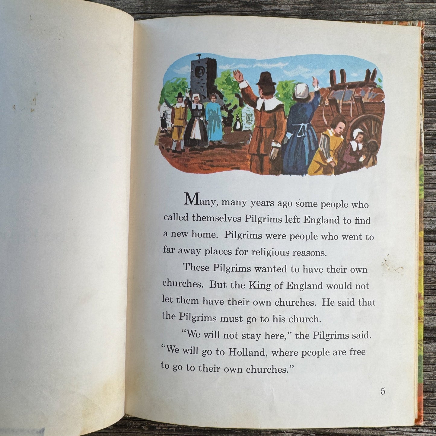 The First Thanksgiving, Lou Rogers, 1962 - Pretty Old Books