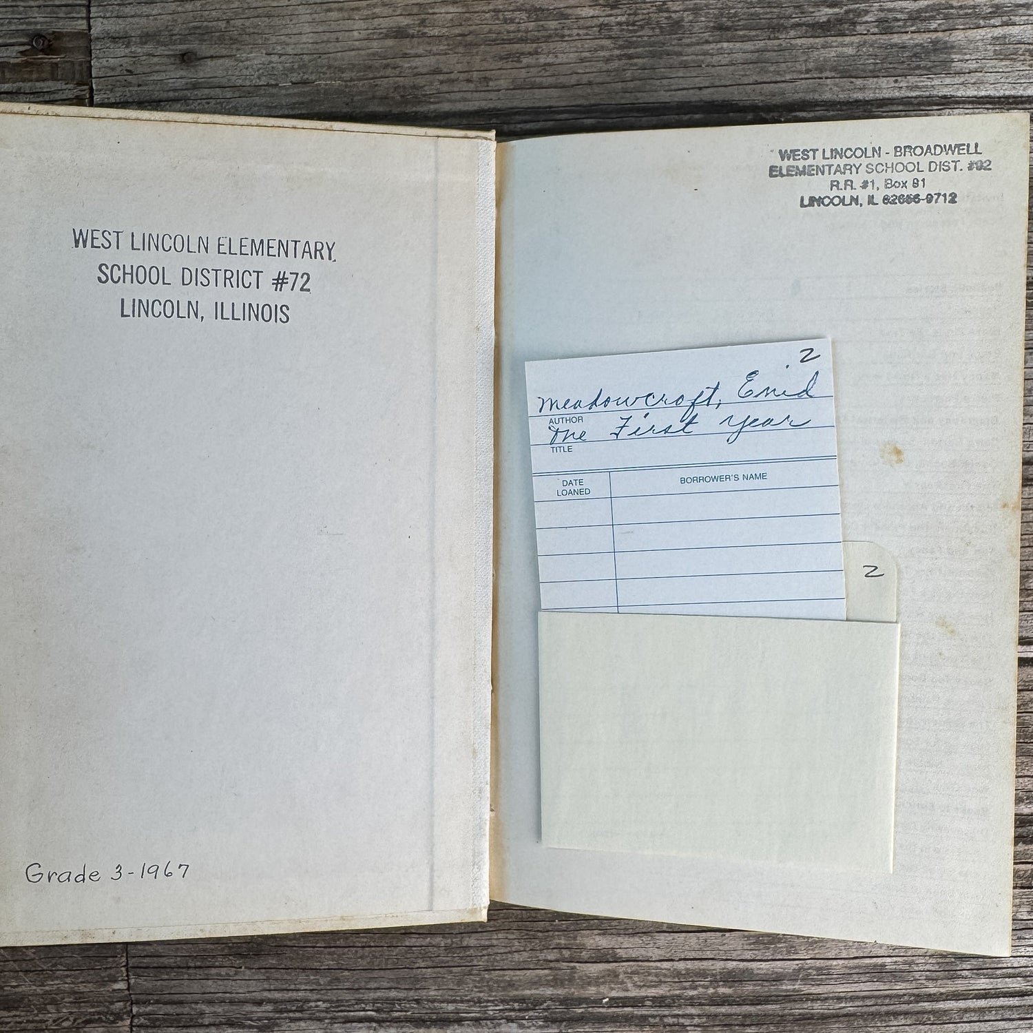 The First Year, Enid LaMonte Meadowcroft, 1946 - Pretty Old Books
