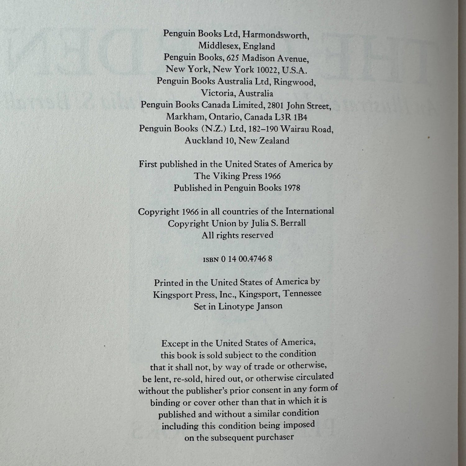 The Garden: An Illustrated History, Julia S. Berrall, 1966 - Pretty Old Books