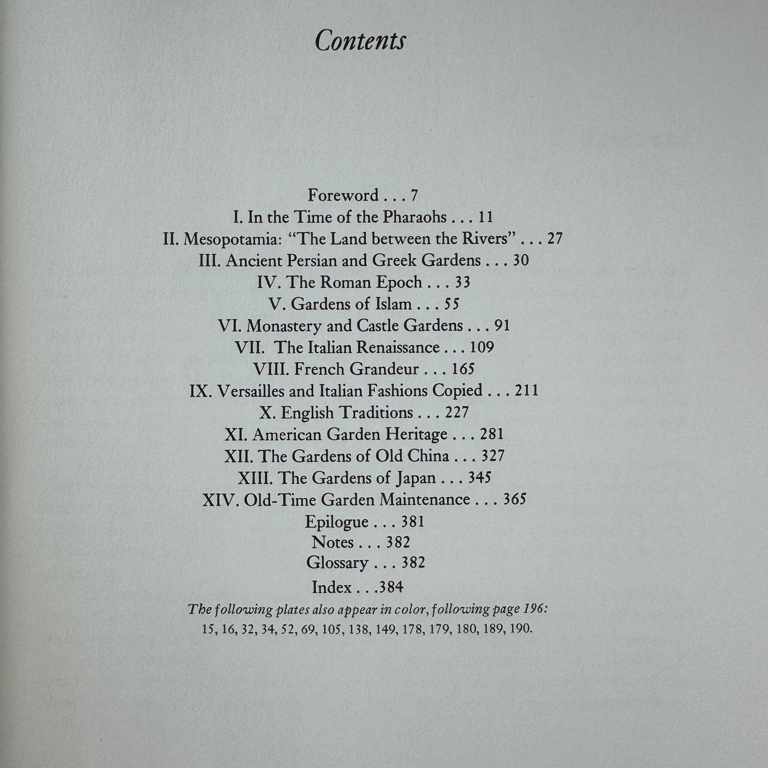 The Garden: An Illustrated History, Julia S. Berrall, 1966 - Pretty Old Books