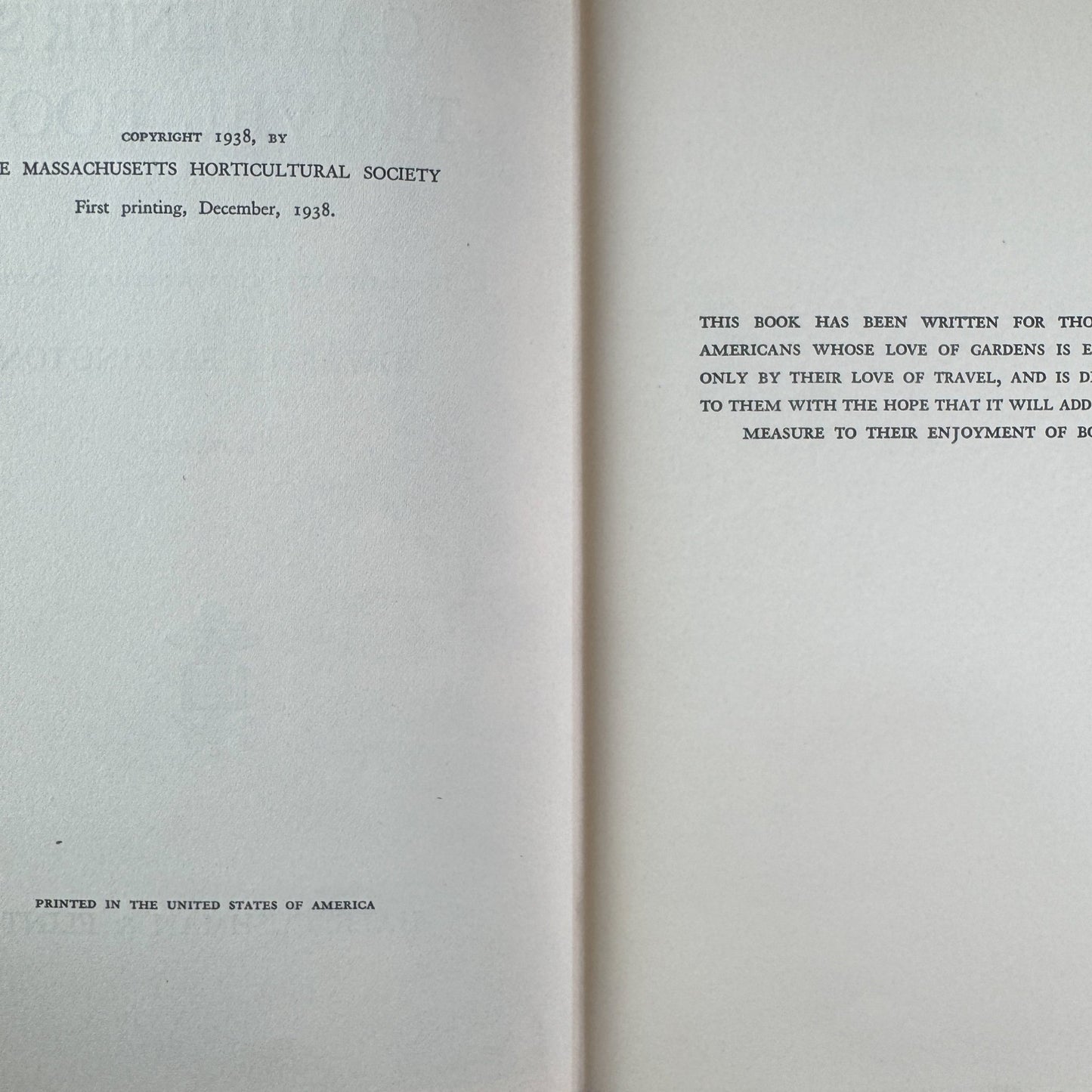 The Gardener’s Travel Book by Edward I. Farrington (1938) - Pretty Old Books