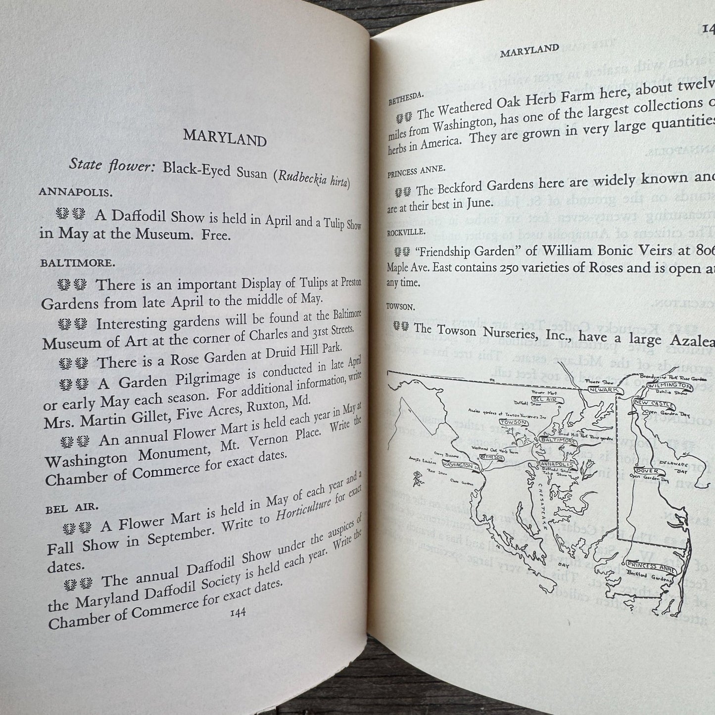 The Gardener’s Travel Book by Edward I. Farrington (1938) - Pretty Old Books