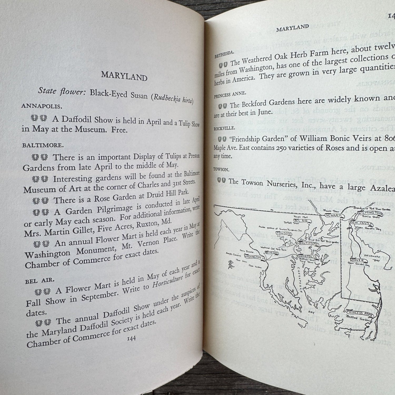 The Gardener’s Travel Book by Edward I. Farrington (1938) - Pretty Old Books