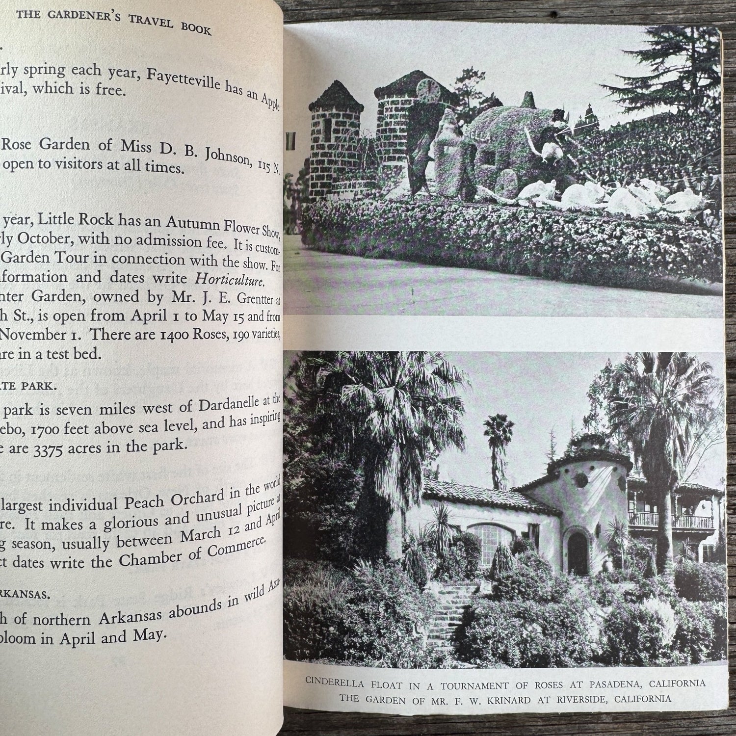 The Gardener’s Travel Book by Edward I. Farrington (1938) - Pretty Old Books