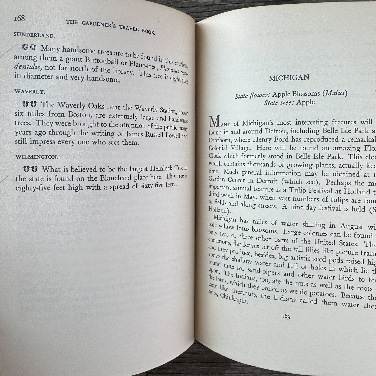 The Gardener’s Travel Book by Edward I. Farrington (1938) - Pretty Old Books