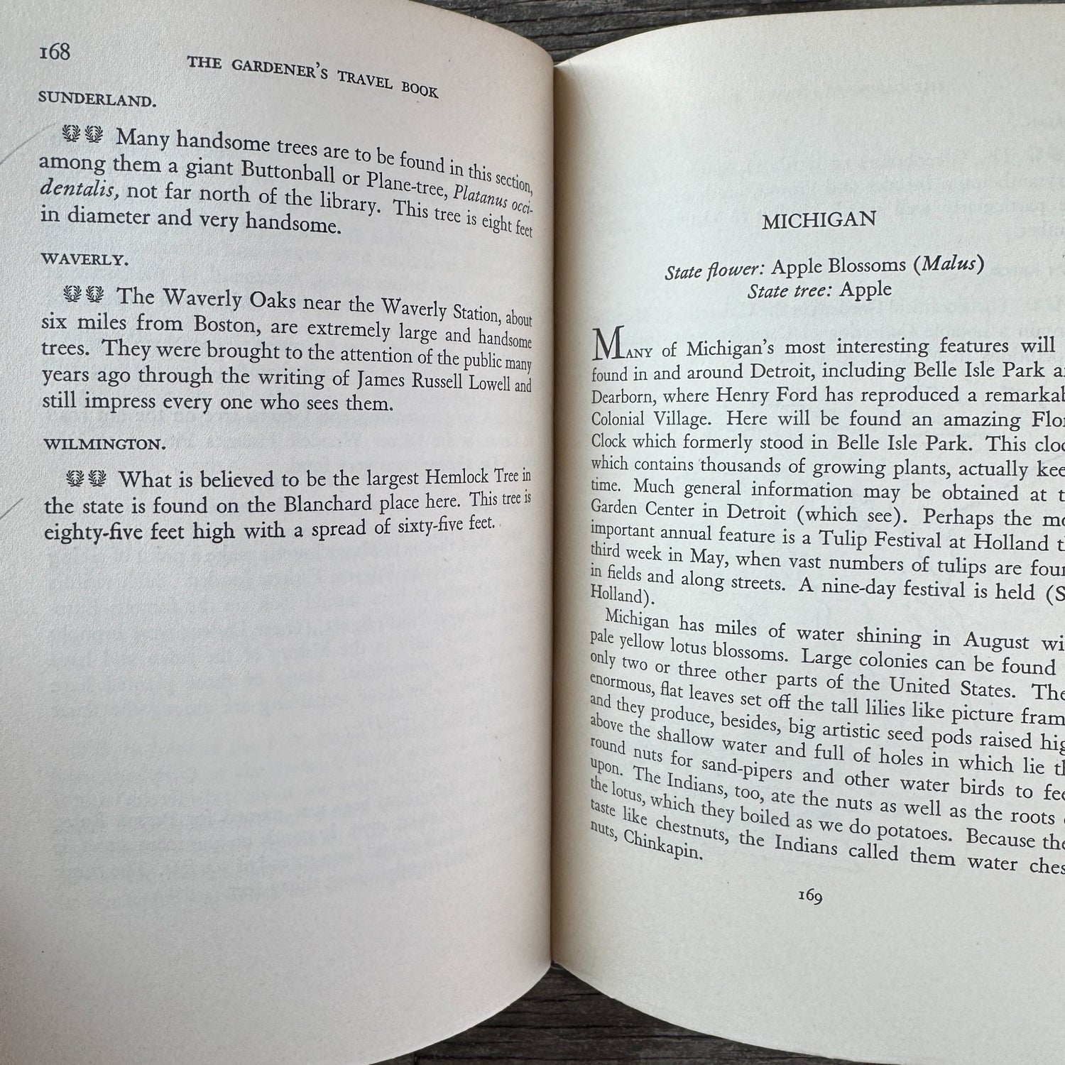 The Gardener’s Travel Book by Edward I. Farrington (1938) - Pretty Old Books