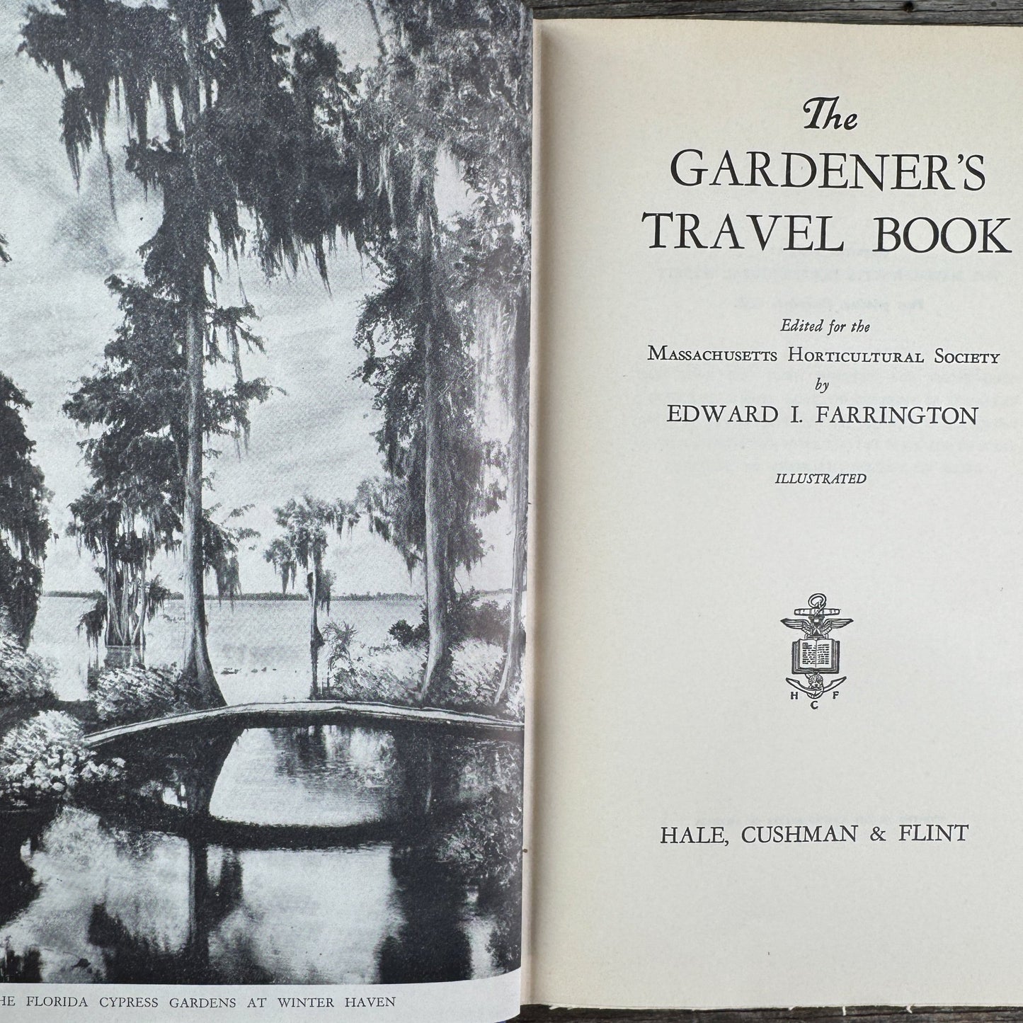 The Gardener’s Travel Book by Edward I. Farrington (1938) - Pretty Old Books