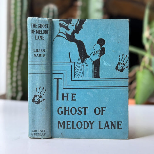 The Ghost of Melody Lane, 1933 YA Mystery by Lilian Garis - Pretty Old Books