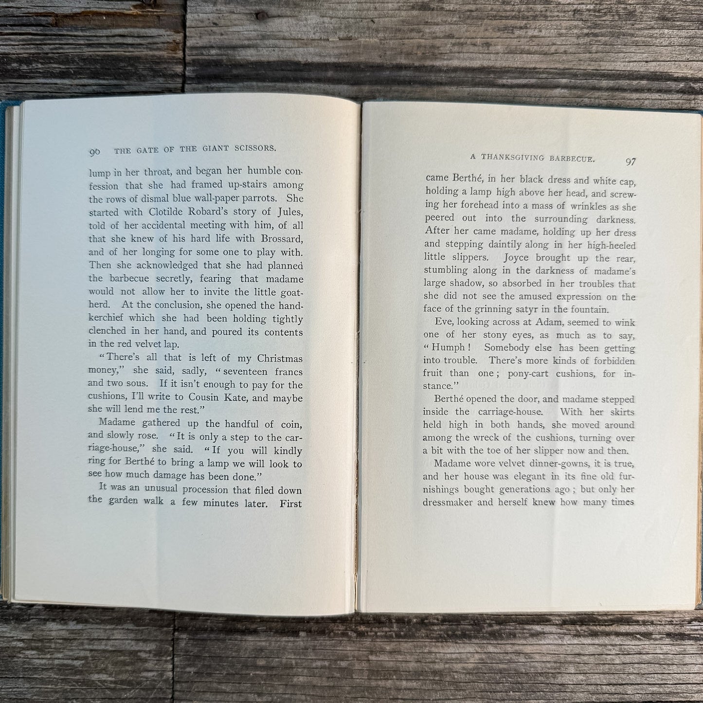 The Giant Scissors, Annie Fellows Johnston, 1907, 13th Impression - Pretty Old Books