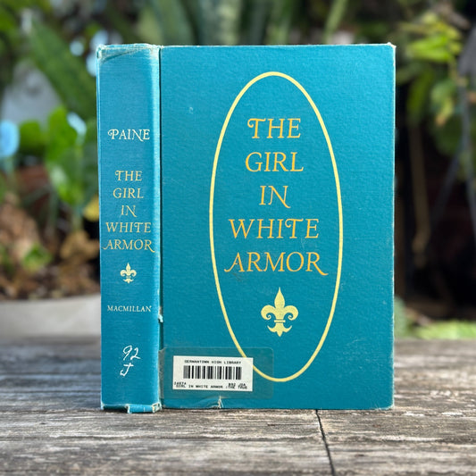 The Girl in White Armor: Joan of Arc for Young People, 1966 Juvenile Biography - Pretty Old Books