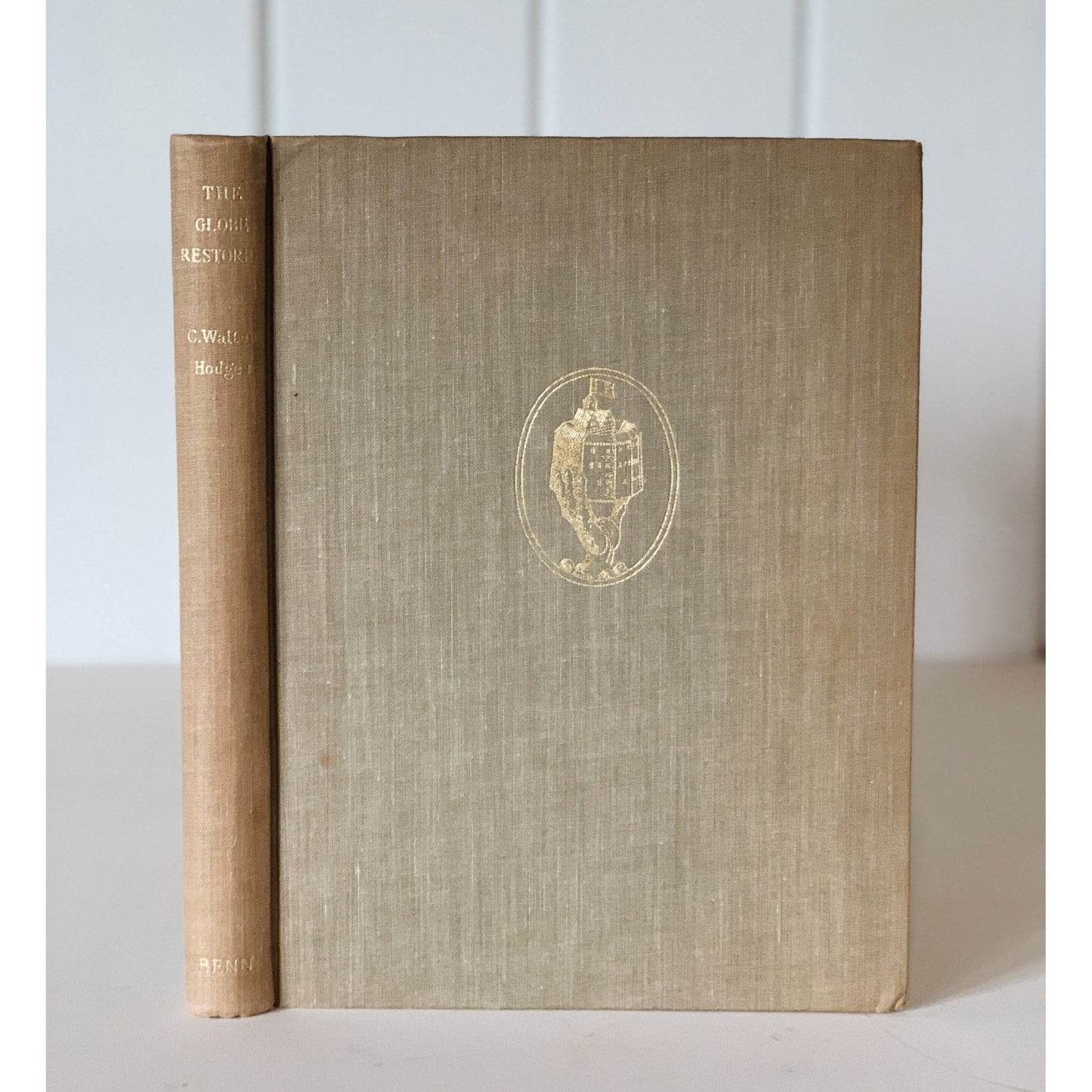 The Globe Restored: A Study of the Elizabethan Theatre, Hardcover, 1953 - Pretty Old Books