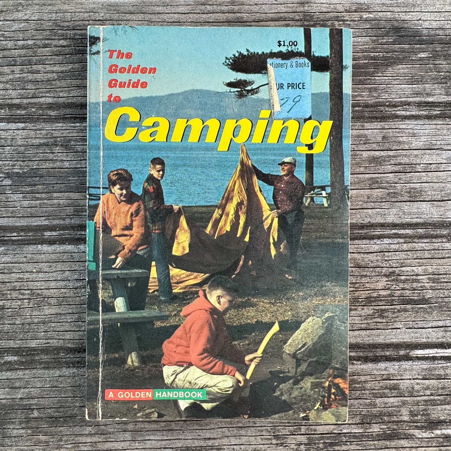 The Golden Guide to Camping, Robert E. Smallman, 1965 - Pretty Old Books