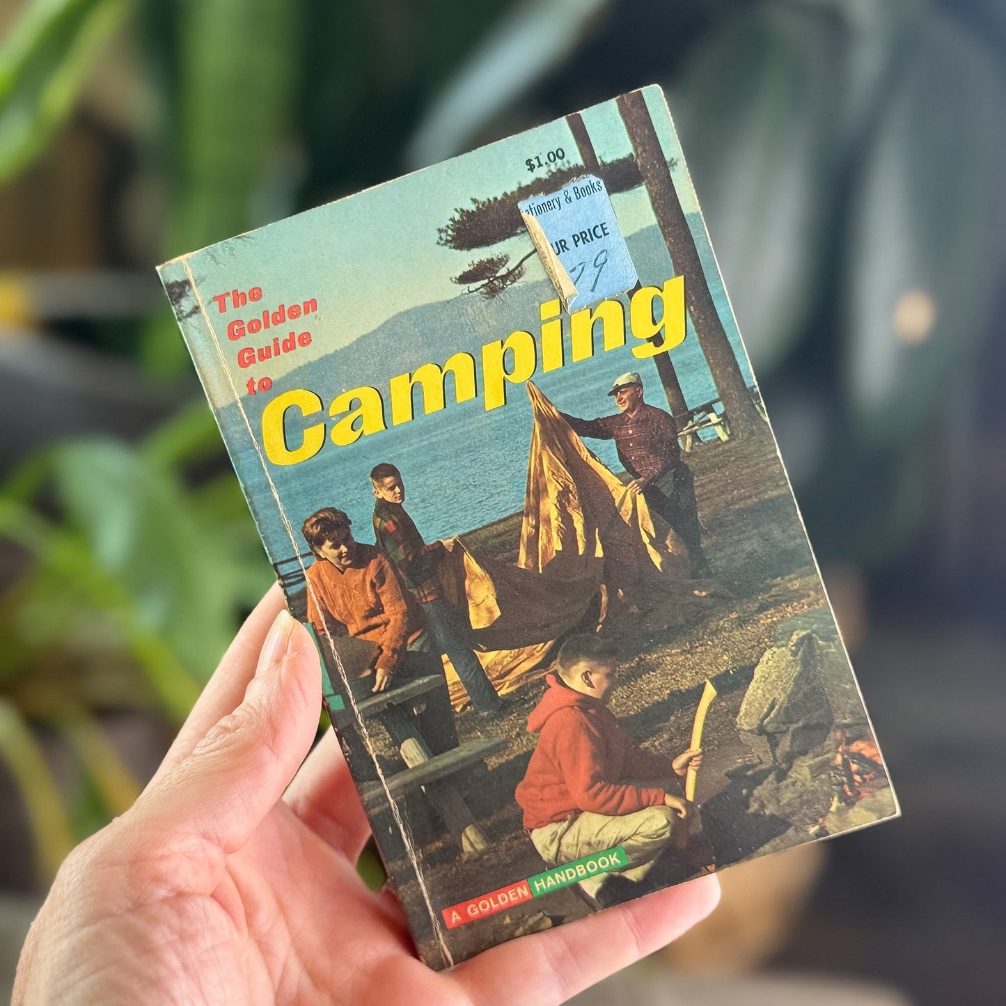 The Golden Guide to Camping, Robert E. Smallman, 1965 - Pretty Old Books