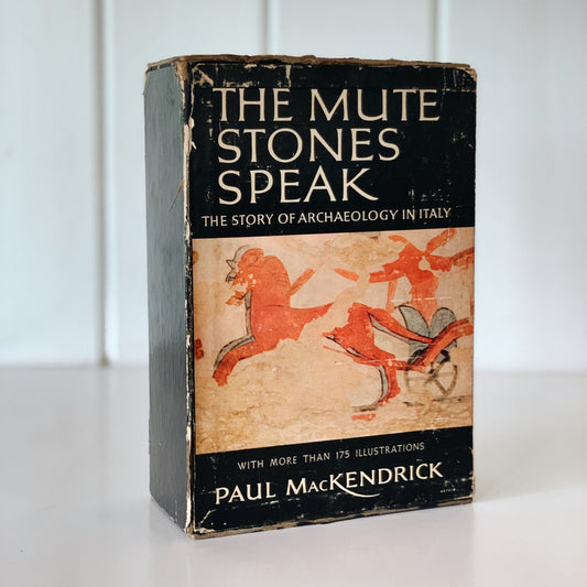 The Greek Stones Speak, The Mute Stones Speak, Archeology 1962 Slipcased Set - Pretty Old Books