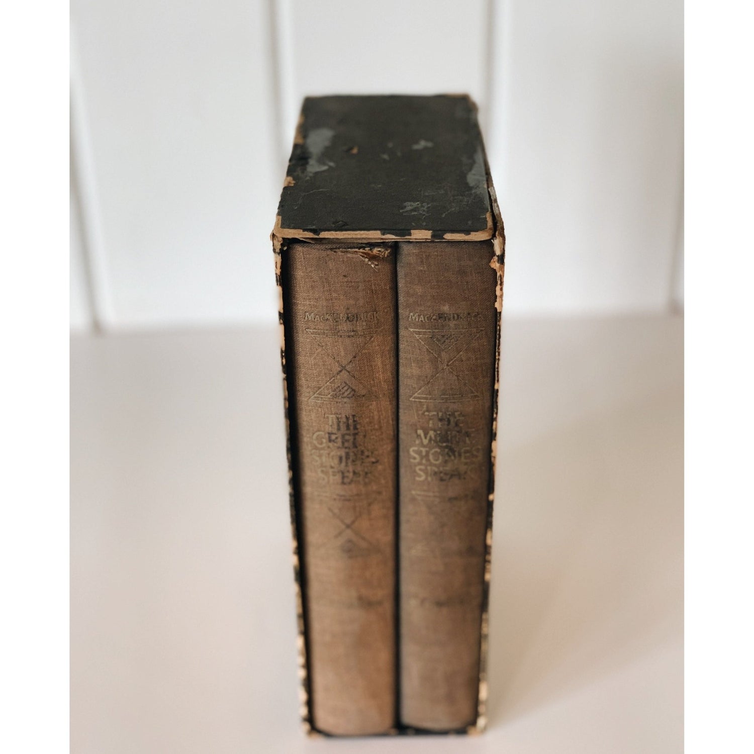 The Greek Stones Speak, The Mute Stones Speak, Archeology 1962 Slipcased Set - Pretty Old Books