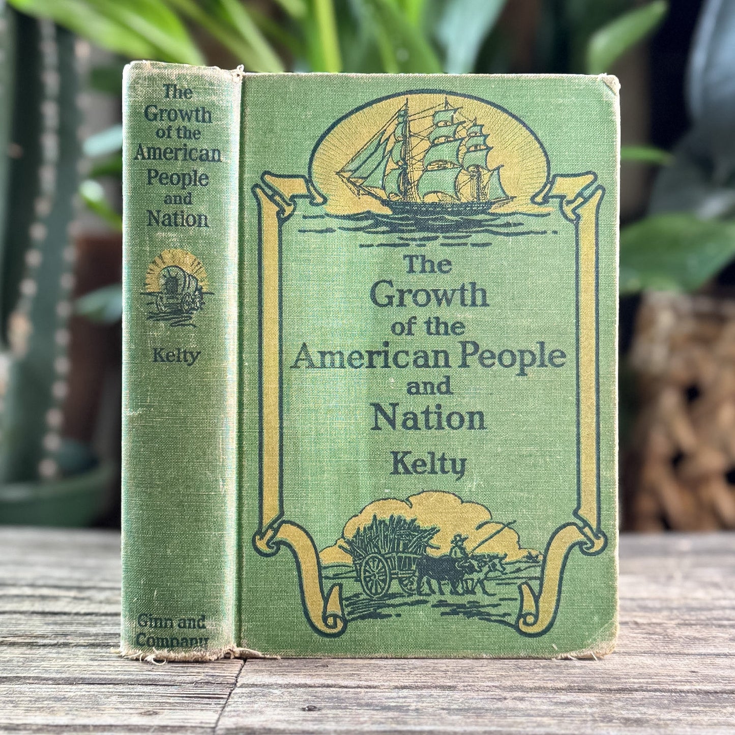 The Growth of the American People and Nation, Mary G. Kelty, 1937 - Pretty Old Books