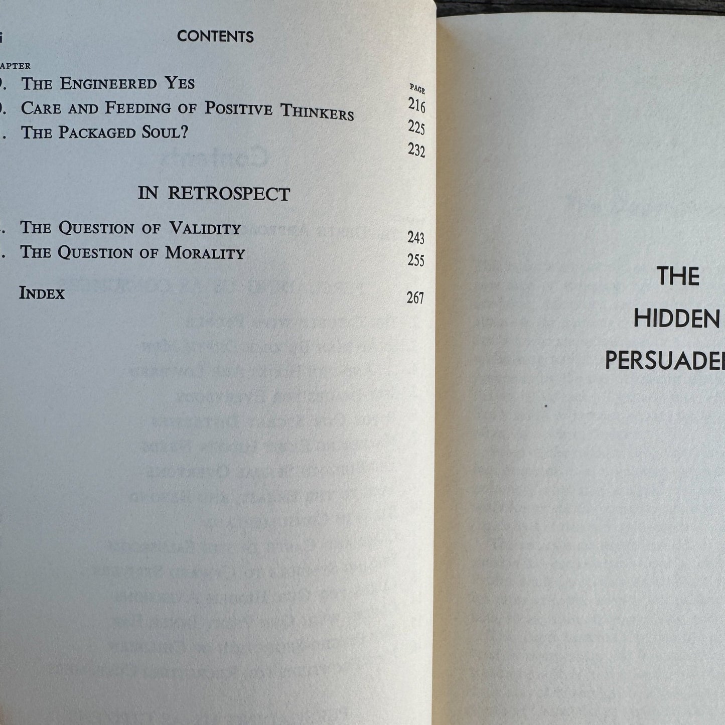 The Hidden Persuaders, Vance Packard, 1957, 5th Printing Hardcover - Pretty Old Books